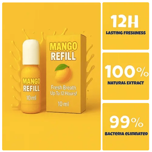 Mango Refill – date-ready breath in just one spray!