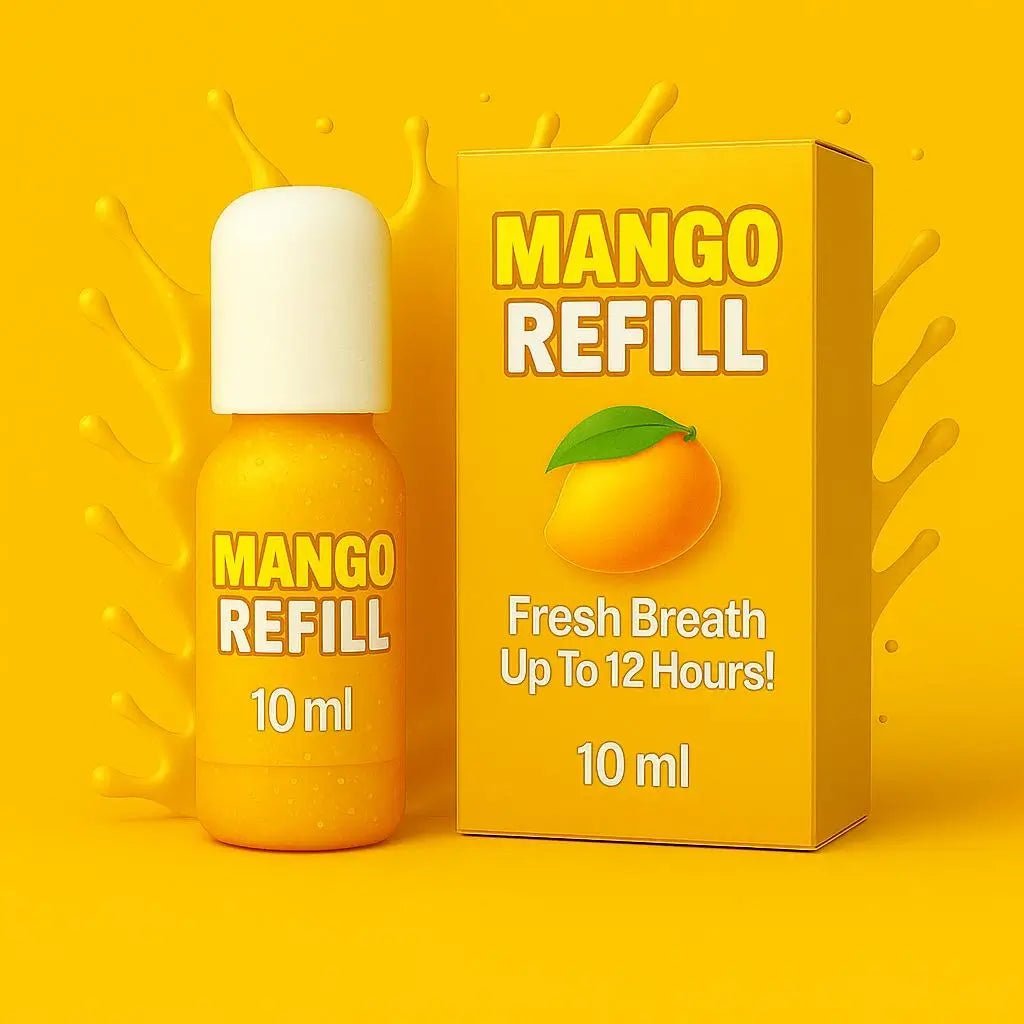 Mango Refill – date-ready breath in just one spray!