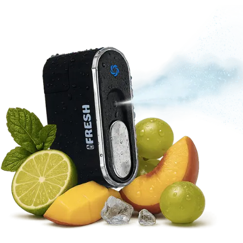 iFresh spray in black colour