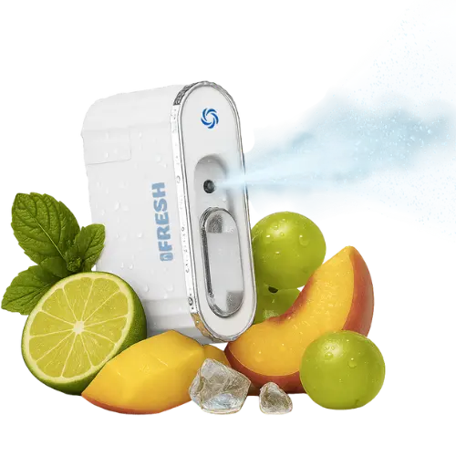 iFresh spray in white colour